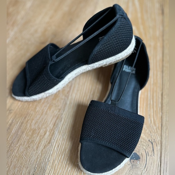 Eileen Fisher Womens Shoes Mews Slip On Padded Espadrille Sandals - Picture 3 of 9